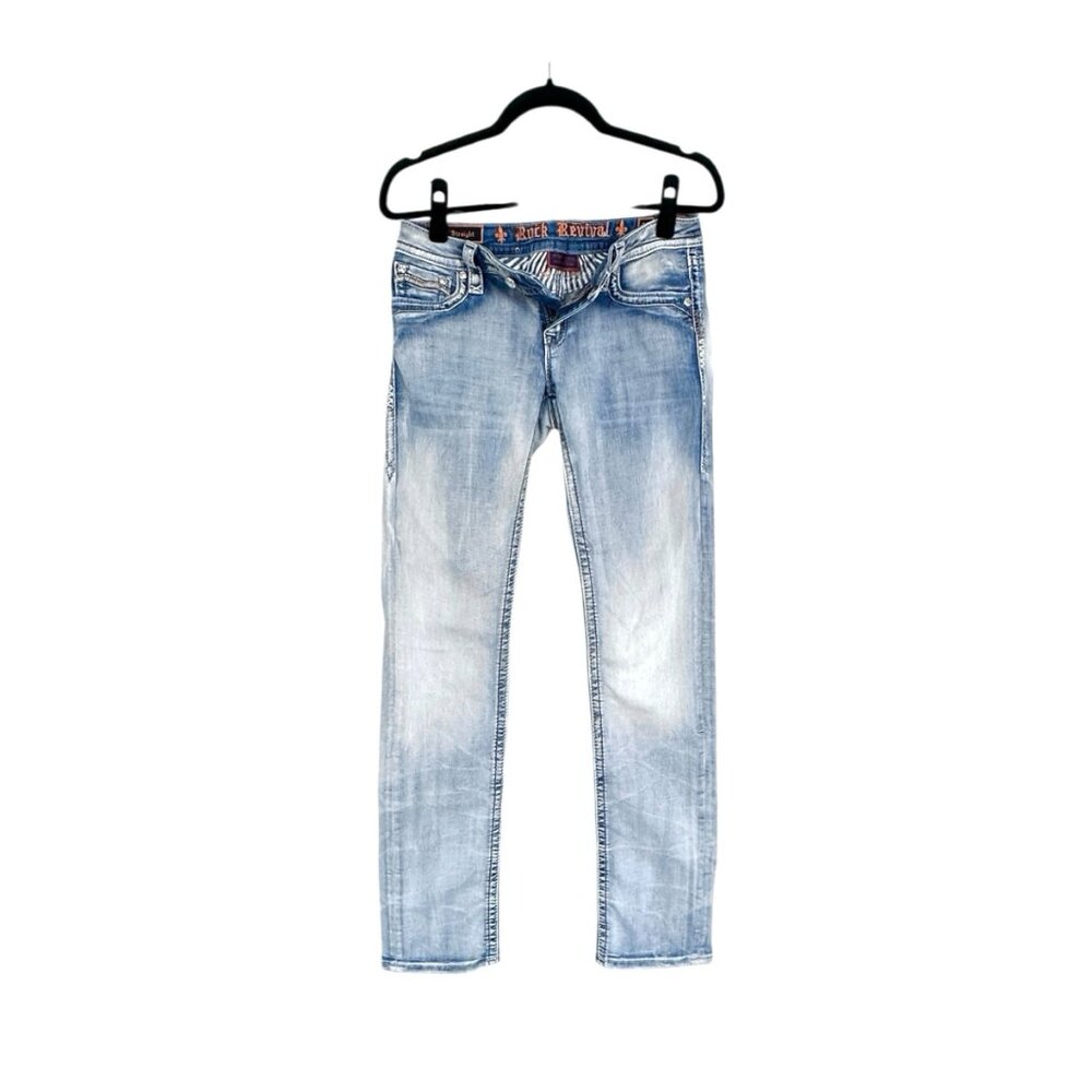 Rock Revival Raven Straight Stretch Jean - Picture 5 of 11